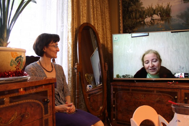 Две Тани: Бичукина (Москва) и Зорина (Харабали, Астраханская обл.)