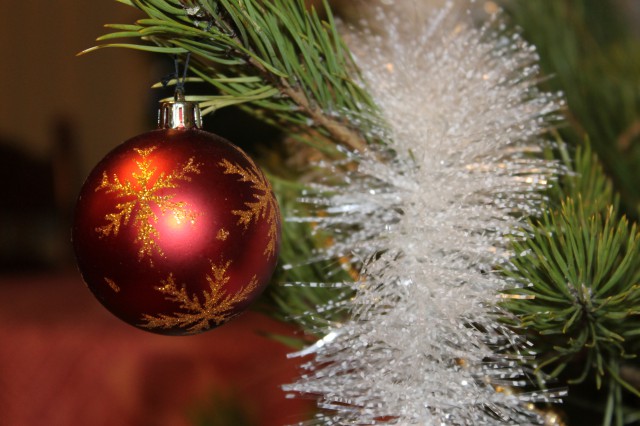 Просто красивый шар на нашей ёлке)))