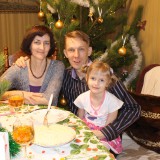 Бичукины - Таня, Андрей и Маша